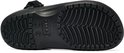 Zwarte Crocs Yukon Vista II klomp met een profielzool.
