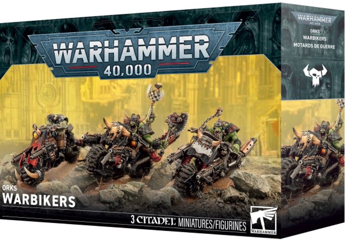 Warhammer - Orks - Warbikers - 50-79