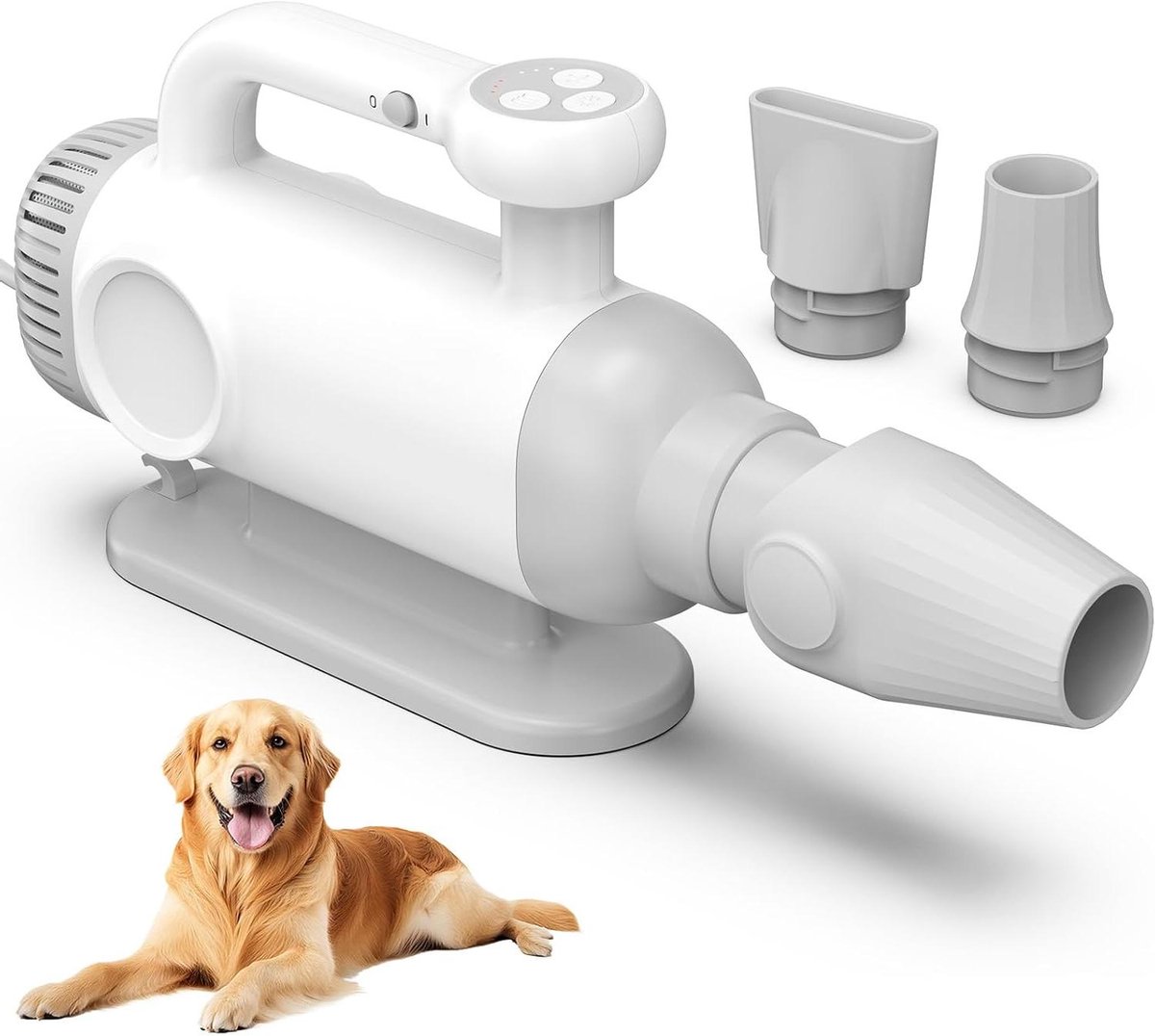 Honden Föhn Blower - Blazer voor Hond - Vacht Drogen - Compact Ontwerp - 2200 Watt - Zwart
