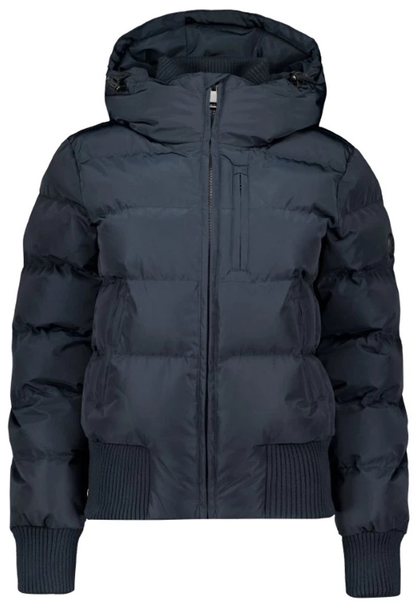 Tate Bomber Winterjas Dames Dark Navy Blue L