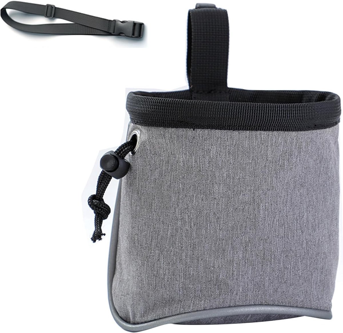 Hondensnack Tas voor Training, Waterdichte Rugtas voor Honden, Robuuste Wandel Tas met Poepzak Dispenser en Verstelbare Schouderband