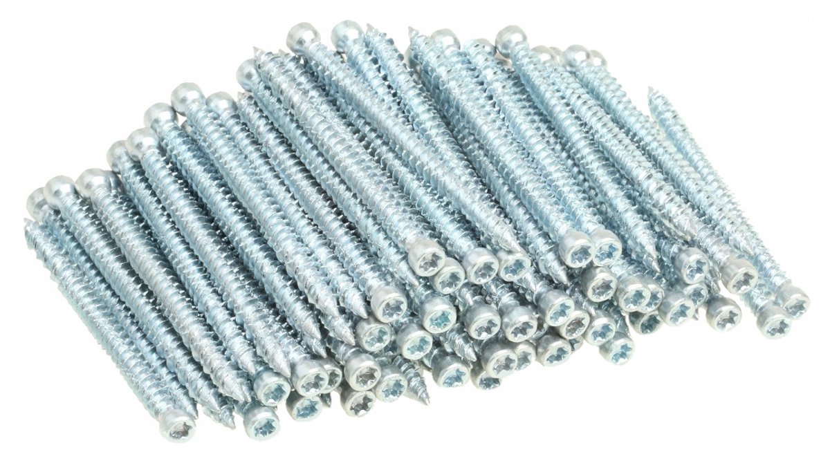 Cilindrische kozijnankers 7,5 x 72 mm (100 stuks) voor beton