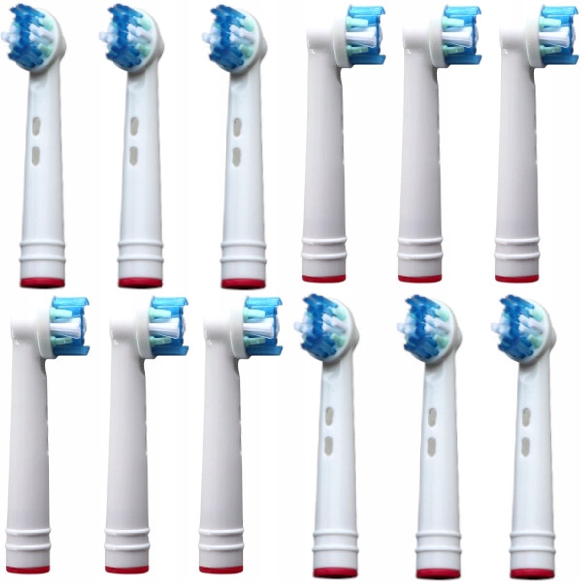 12x Opzetborstels Floss Vervanging voor Oral B