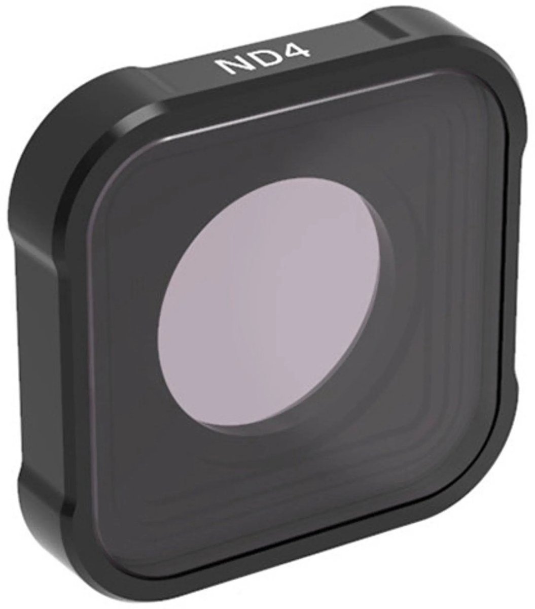 casalora - Set van filters compatibel met GoPro Hero 9, 10, 11 en 12 camera's - ND4 - 1-delige