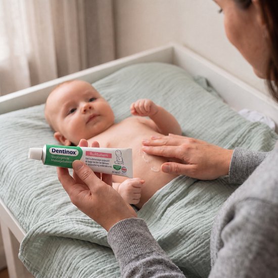 Dentinox Buikbalsem - Verzorgende Massagebalsem voor Baby’s - Vanaf 5 Weken - Plantaardig & Vegan - Dermatologisch Getest - 50 ml — afbeelding 4