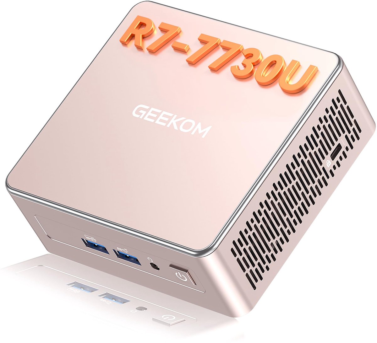 Mini PC krachtige desktop computer AMD Ryzen 7 7730U 16GB DDR4 512GB SSD 4K ondersteuning