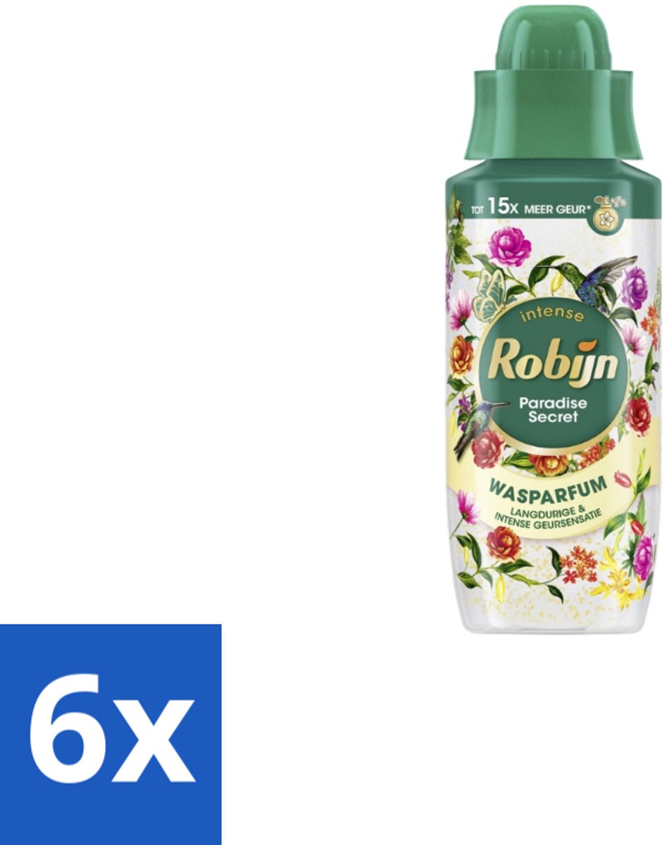 Robijn Wasparfum Paradise Secret 342 ml - Voordeelverpakking - 6 stuks