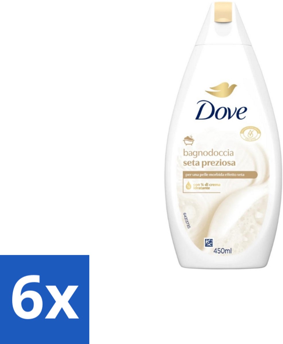 Dove – Douchegel – Nourishing Silk – 450 ml - Voordeelverpakking - 6 stuks