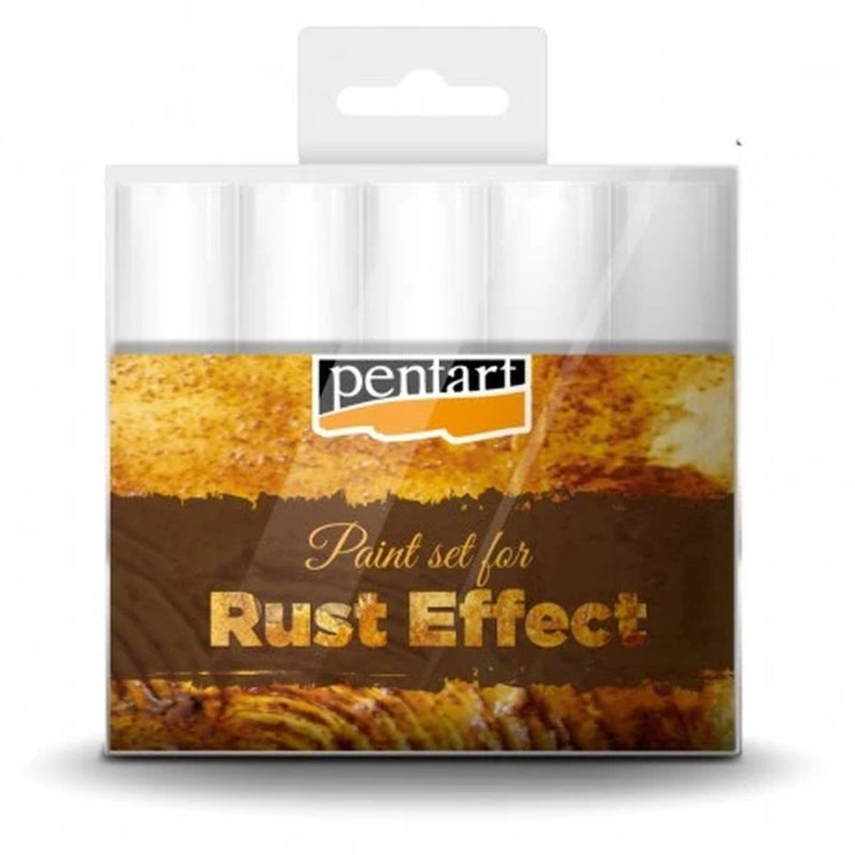 Pentart Rust Effect Paint Set 20 ml. - 5 Pack