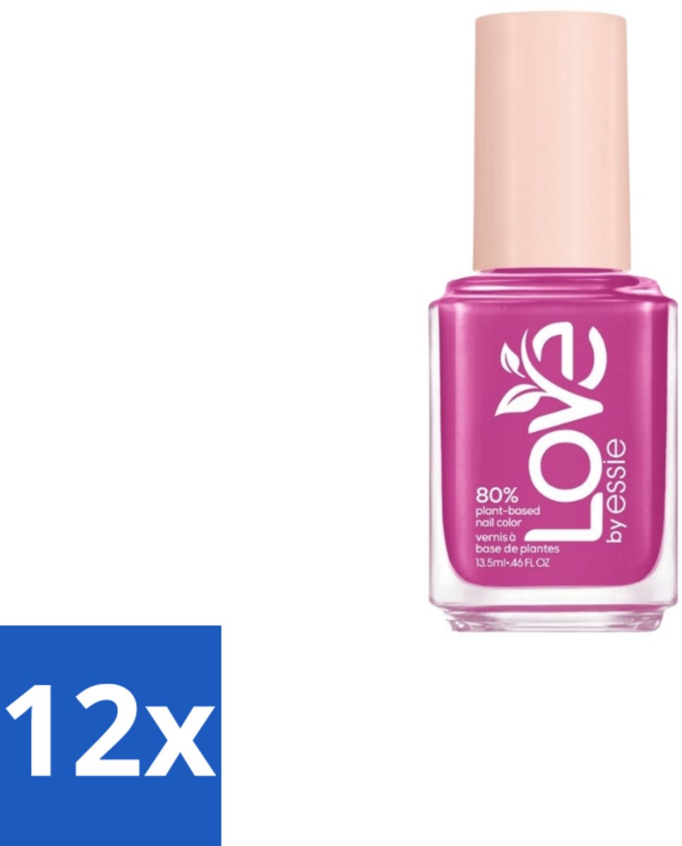 12 x Essie – Nagellak – Love by Essie Get It Girl 140 – Langhoudend - Nagellak - Nagellak Roze - Nagellak Vrouwelijk - Nagellak Romantisch - Nagellak Verzorgend