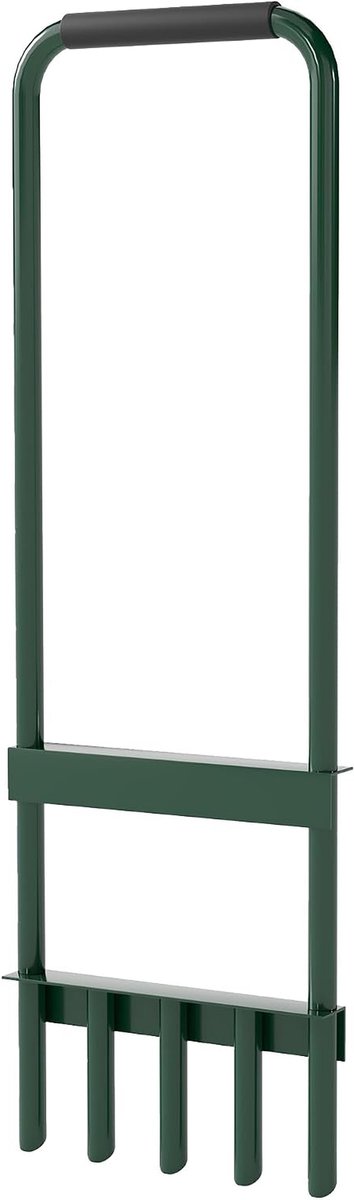 Gazonbeluchter Holle Punten - Handmatige Beluchter - Gazononderhoud Verbeteren - Antislip Handgreep - 94 cm Lengte - Donkergroen