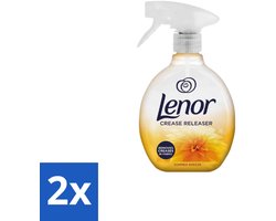 2 x Lenor – Crease Releaser Spray – Summer Breeze – Kreukverwijderaar & Textielverfrisser – 500 ml - Kreukverwijderaar - Textielverfrisser - Crease Releaser - Kleding Fris Maken - Kleding Glad Maken