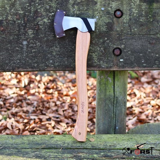 Bijl - Bosbijl Kloofbijl - Hout Bewerken - Geoptimaliseerde Geometrie - 50 cm 115 kg - Hickory Hout — afbeelding 2