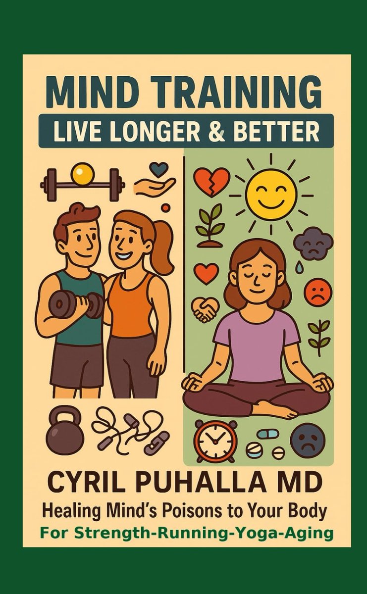 Mind Training Live Longer & Better Healing Mind’s Poisons to Your Body For Strength-Running-Yoga-Aging - ShopVlot