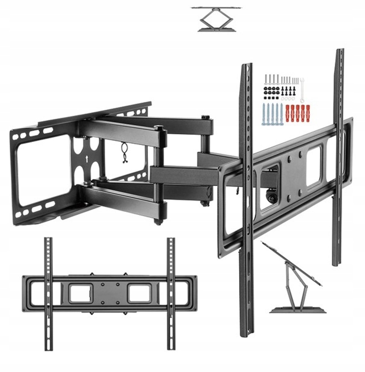 Draaibare TV Muurbeugel voor 48-inch Toshiba TV - Sterk & Verstelbaar