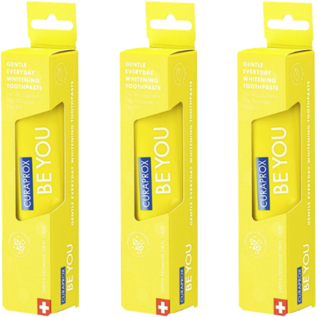 Curaprox Be You Tandpasta Rising Star - 3 x 60 ml - Voordeelverpakking