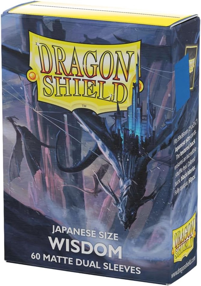Dragon Shield Japanese Size Matte Dual Wisdom 60 stuks TCG.