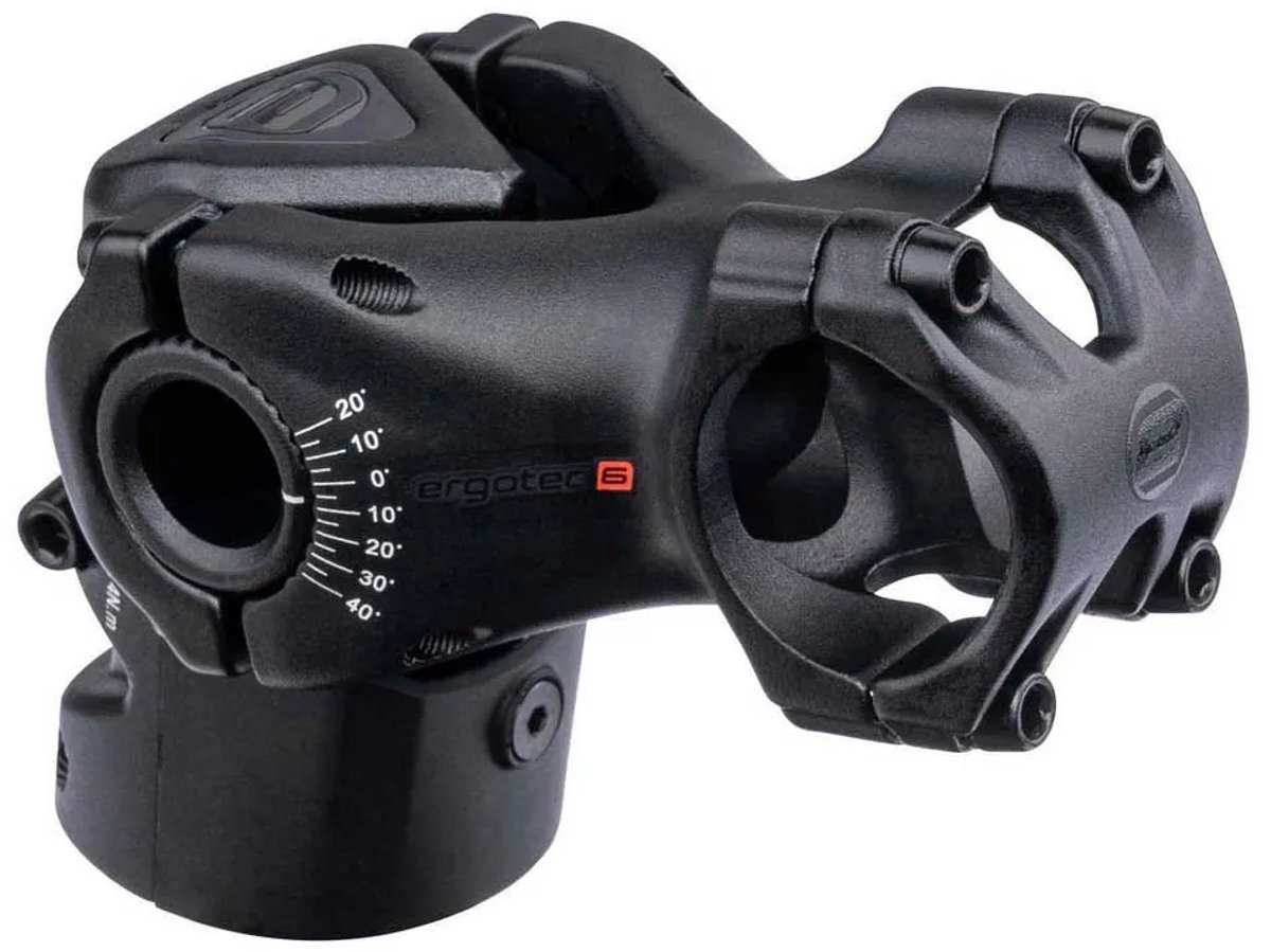 Ergotec Swell Re 70 I 31.8 Mm Fiets Stuurpen Zilver 75 mm / -20º/+40º