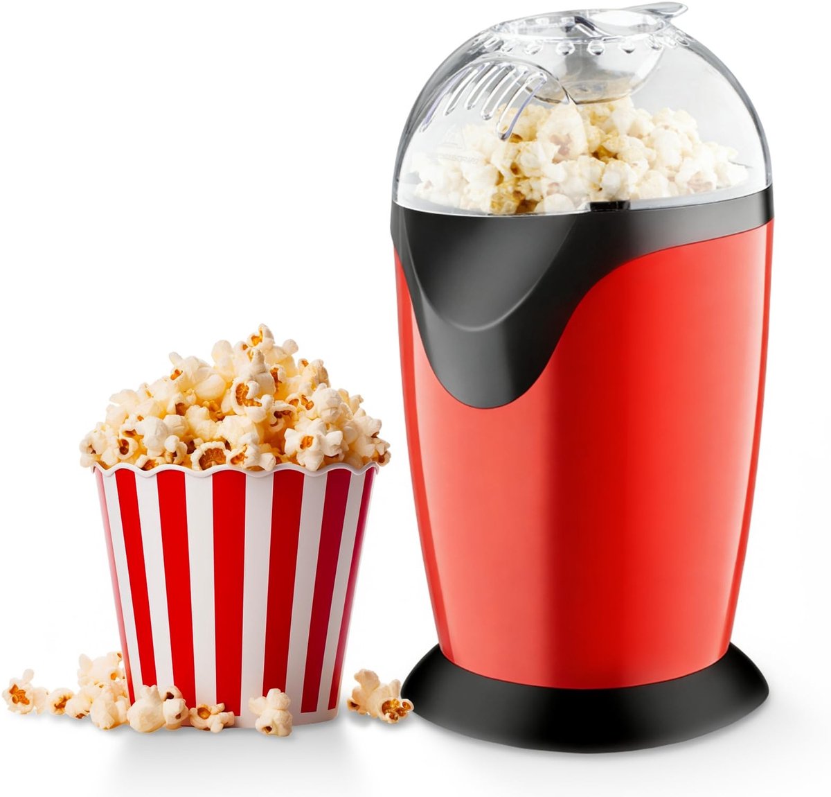 Solidchoice - Mini Popcornmachine 1200W voor Gezonde Popcorn zonder Olie