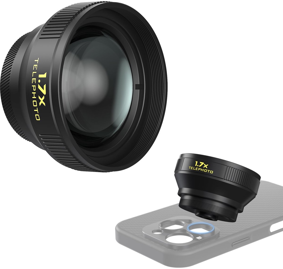 Elzusha - 1.7X Telephoto Lens voor Smartphone