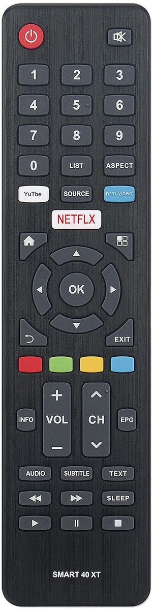 Elzusha - Vervangende Afstandsbediening Compatibel met Dyon TV