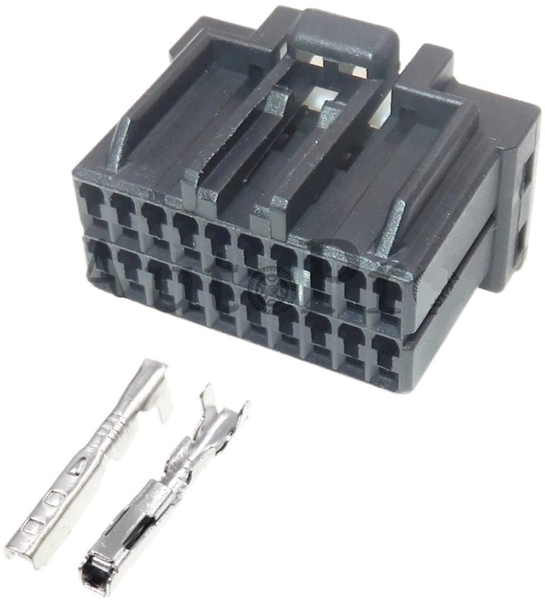 Elzusha - 20-pins Autostarterdraadadapter voor Auto-injectorbedradingsbus