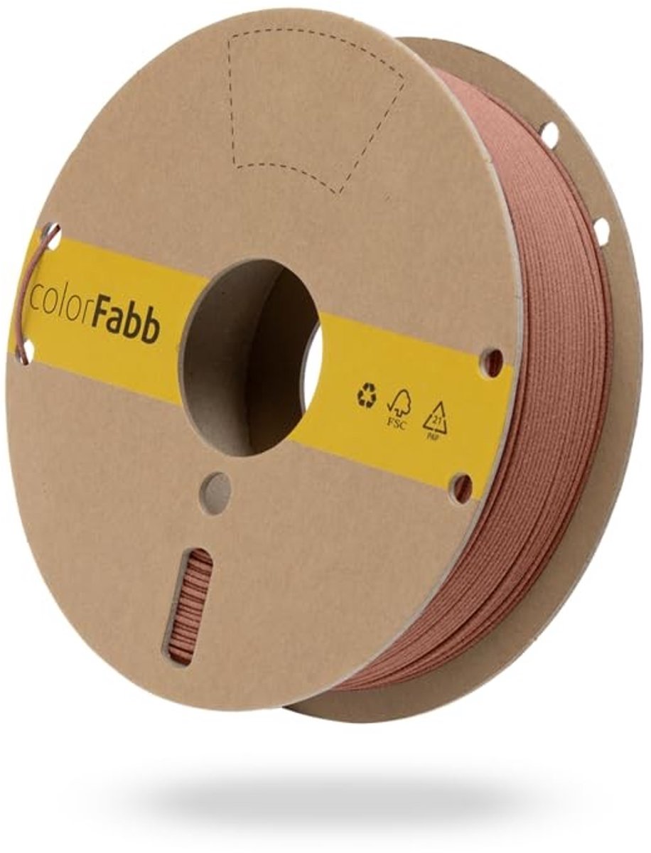 Elzusha - STONEFILL 3D Print Filament Rood Baksteen 700g