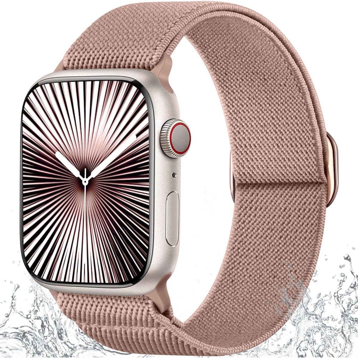 Elzusha - Sportieve Elastische Armband voor Smartwatch, Diverse Maten