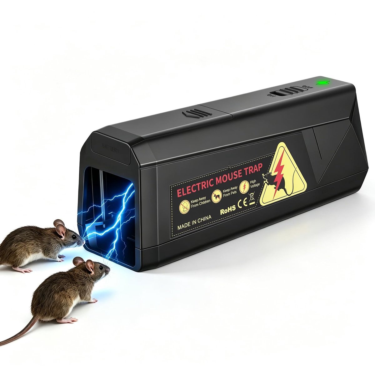 Elzusha - Elektrische Muizenval voor Veilige Verwijdering