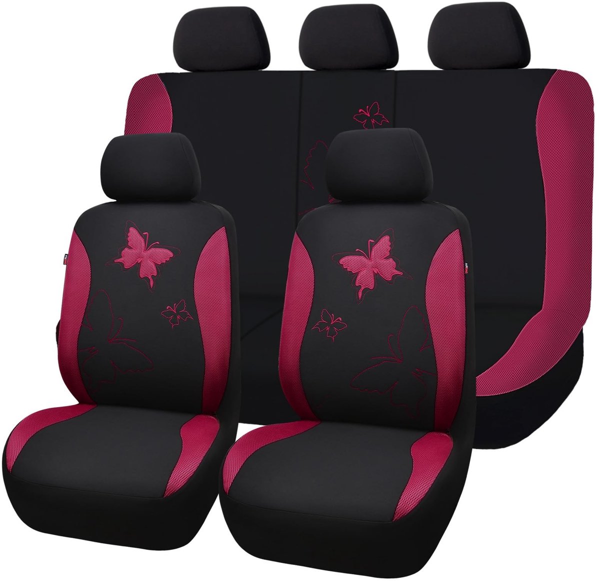 Elzusha - Universele Auto Zitting Beschermers met Airbag Compatibiliteit