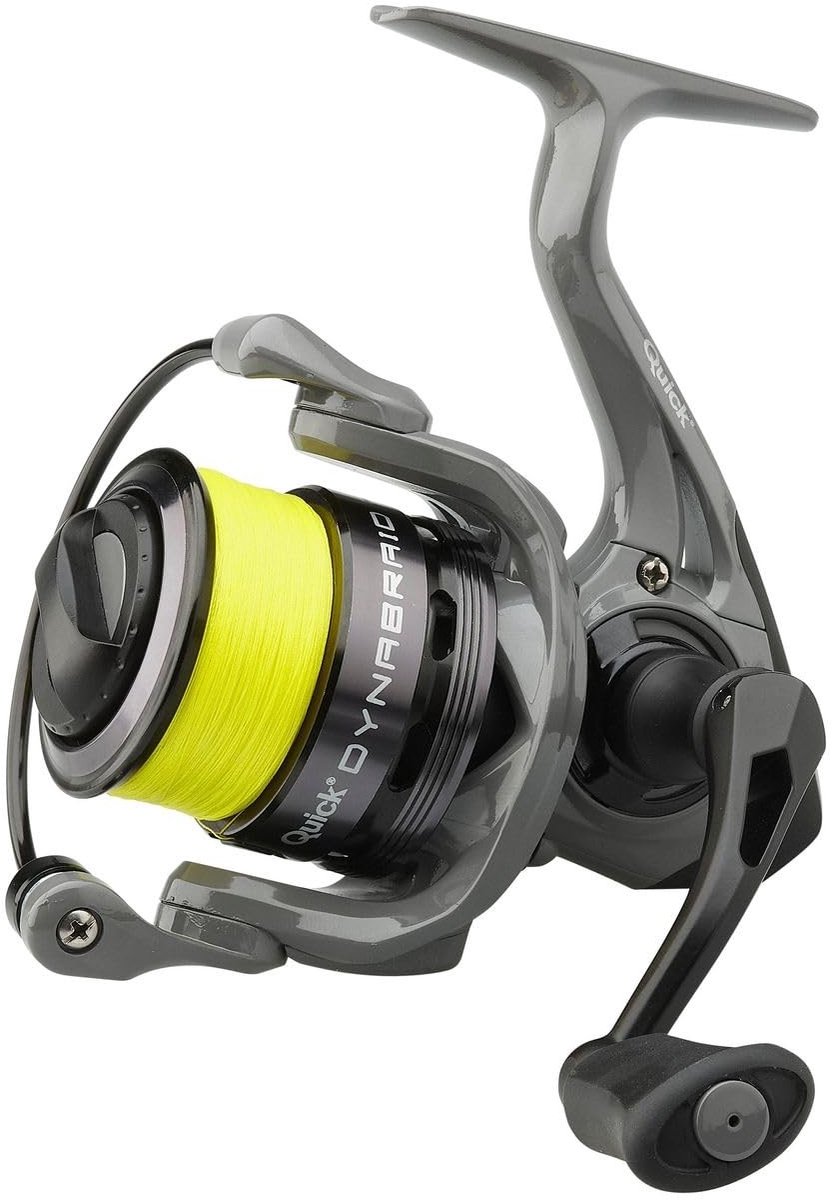 Elzusha - Visser Shimano Spinning Reel - 120m Gevlochten Lijn - Zwart