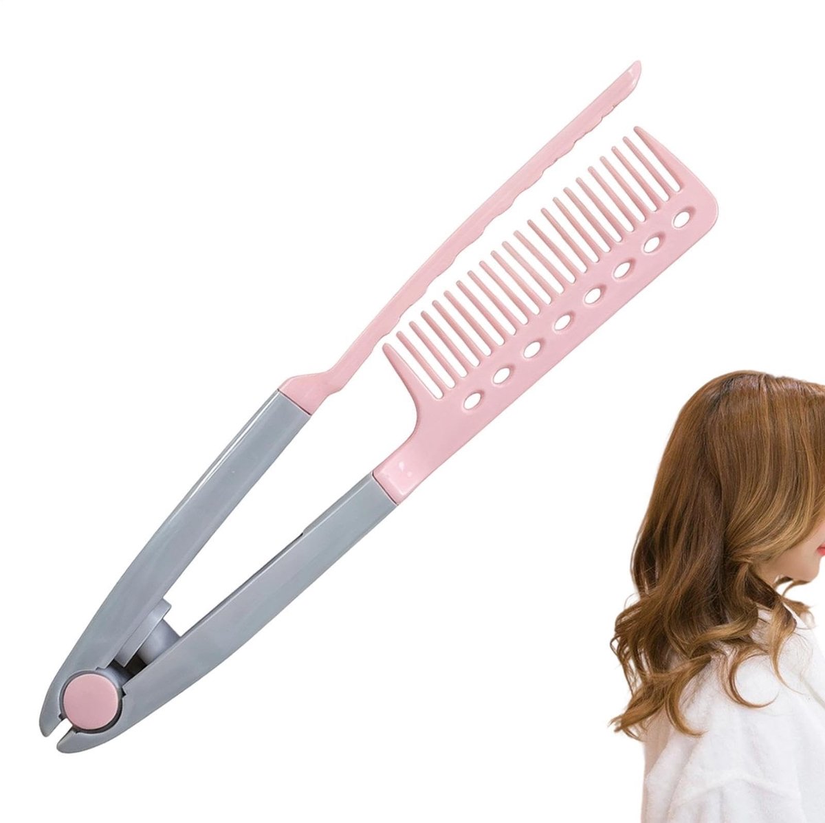 Elzusha - Haarstijl Kam met V-vorm - Straightening en Styling