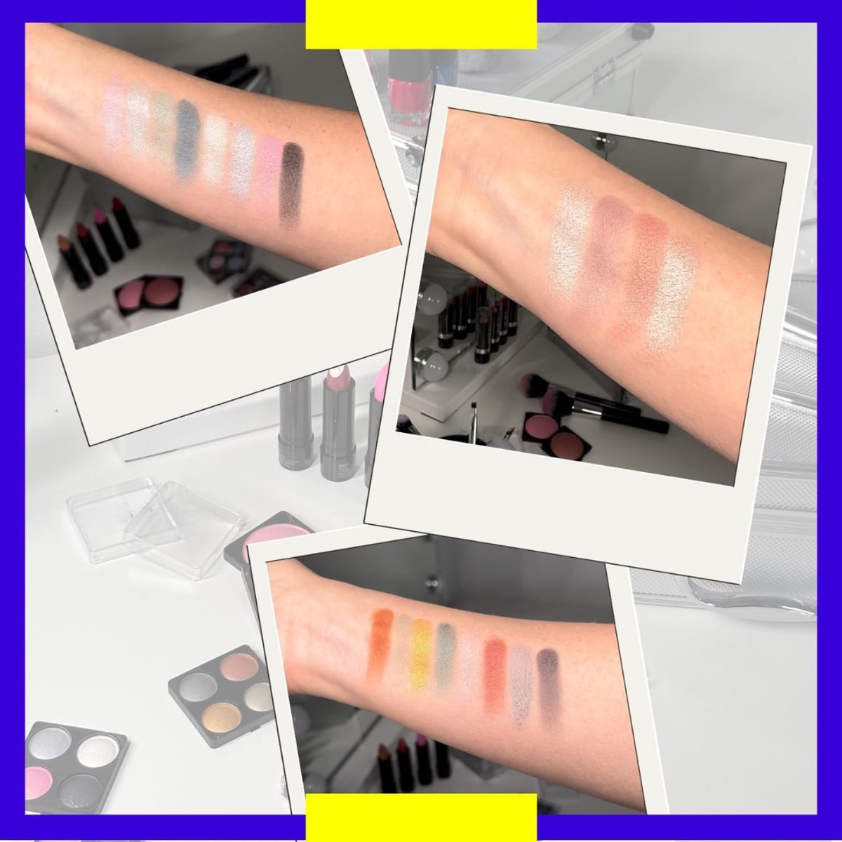 Lìon® Make Up Koffer - Make Up Koffer Met Inhoud - Make Up Set - Make Up Koffer Meisjes - Zilver - 26cm x 10cm x 19cm