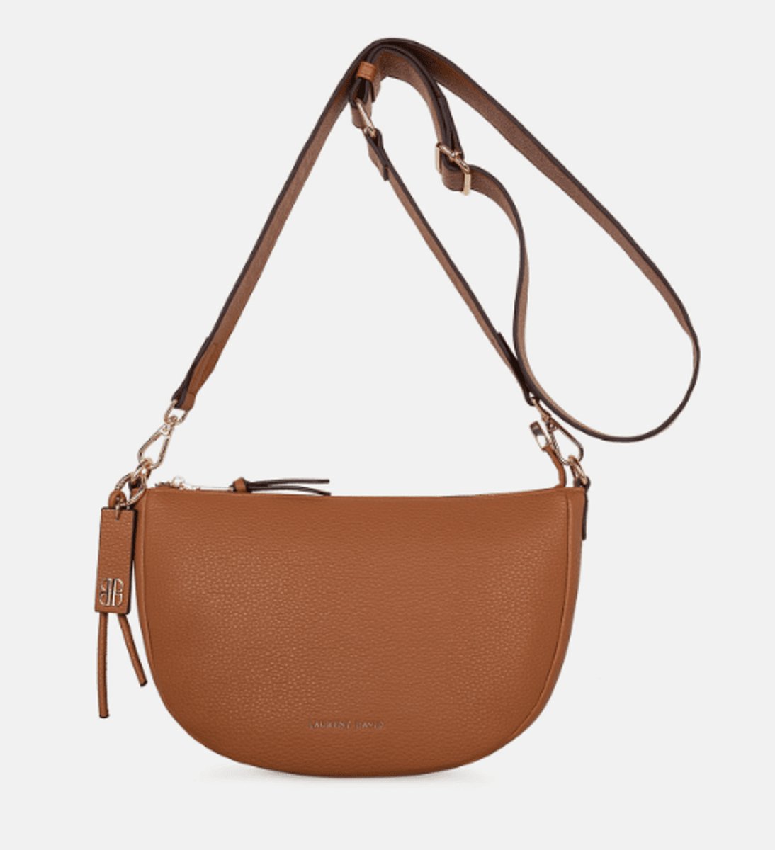 Laurent David Dames Crossbody Estée | Cognac | Maat: One Size