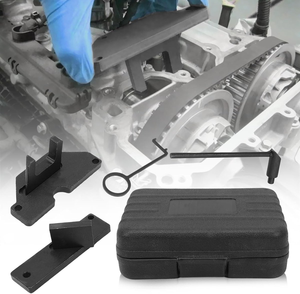 Timing Kit 1.2 GDI PureTech voor PSA Motoren - Synchronisatie Gereedschap voor C1 C3 C4 DS3 Berlingo IV 108 208 2008 301 308 3008 508 5008 en Partner III en IV