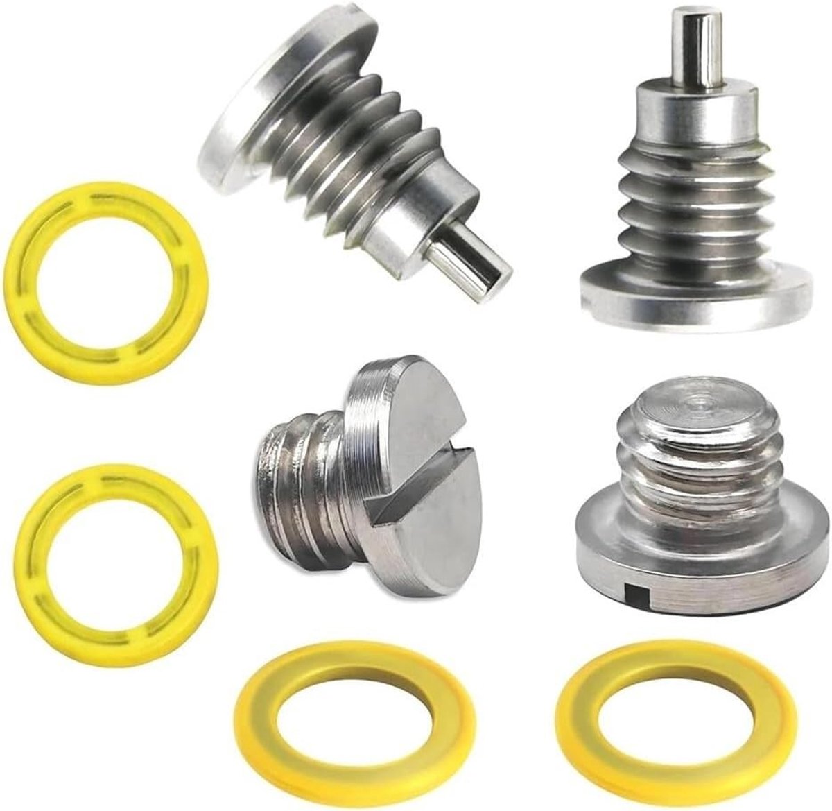 Afvoerschroef met Wasring en Afdichtingen voor Mercruiser Alpha One Outdrive - Onderdeel voor Lagere Unit en Versnellingsbak Onderhoud