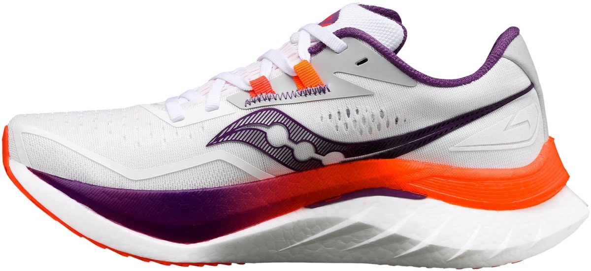 Saucony Endorphin Speed 4 - Hardloopschoenen voor dames - Wit/Violet - Maat 37.5