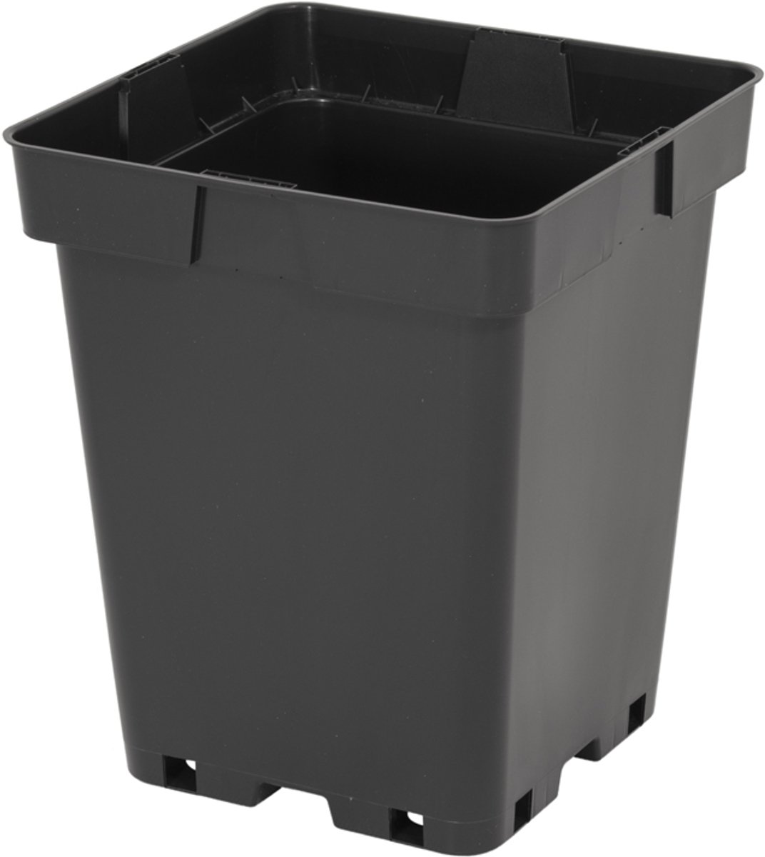Hoge Vierkante Kweekpot 18x18x21.5cm - 5L - Zwart (100 stuks)