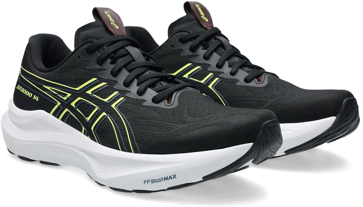 ASICS GT-2000 14 Hardloopschoen /Citrus 45 Zwart