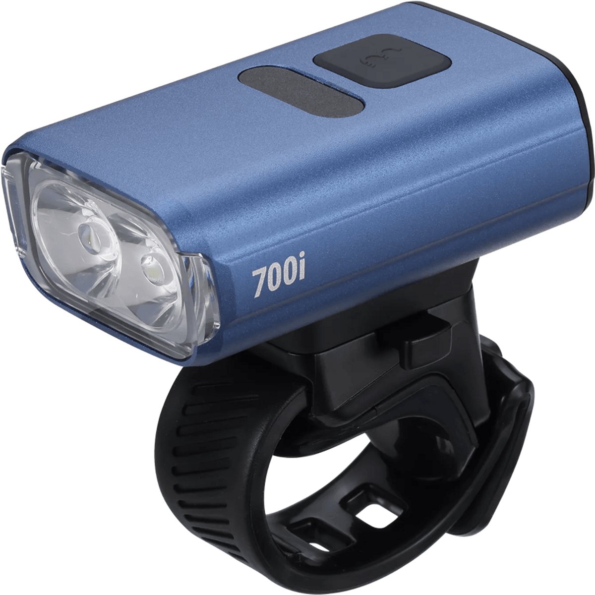 BBB Cycling NanoStrike 700i Koplamp Fiets – 700 Lumen – USB Oplaadbaar – Brandtijd: 45 uur – IPX6 Regenbestendig - Fietsverlichting Racefiets & Mountainbike – Blauw - BLS-262i
