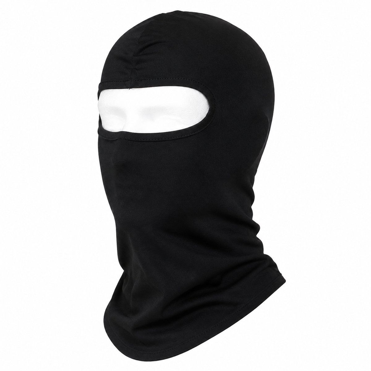 Balaclava Bivakmuts - Dunne Helmmuts voor Onder Helm - Ademend & Vochtregulerend - Motor, Scooter, Fiets & Ski - Unisex - Zwart