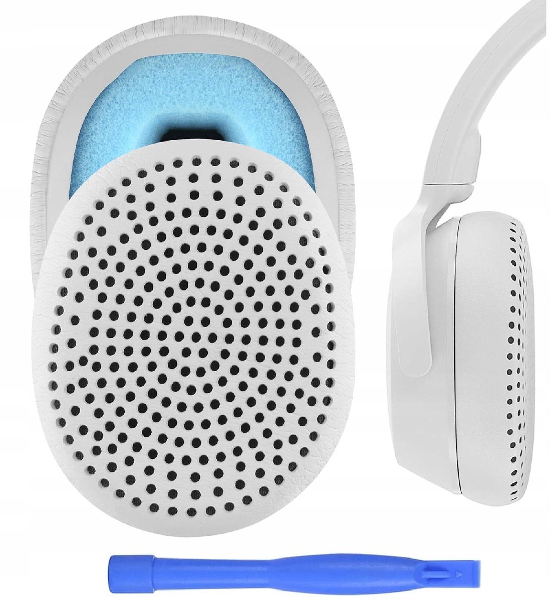 Vervangende Oorkussens voor Skullcandy Riff BT - Wit