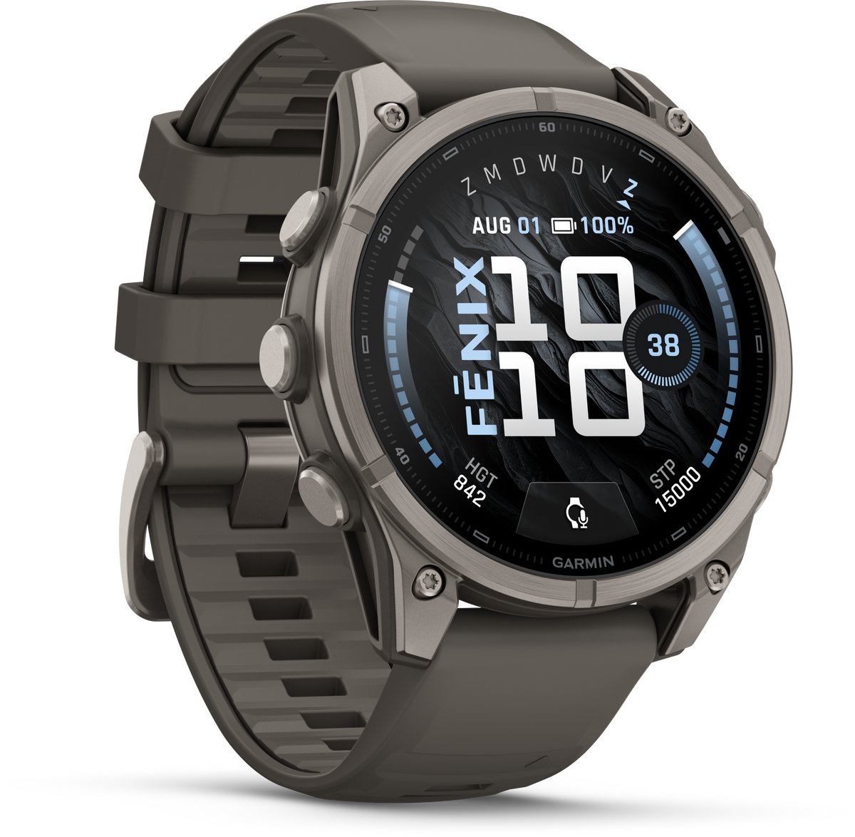 Garmin fēnix 9 - Multisport GPS Smartwatch - 47 mm thumbnail 2