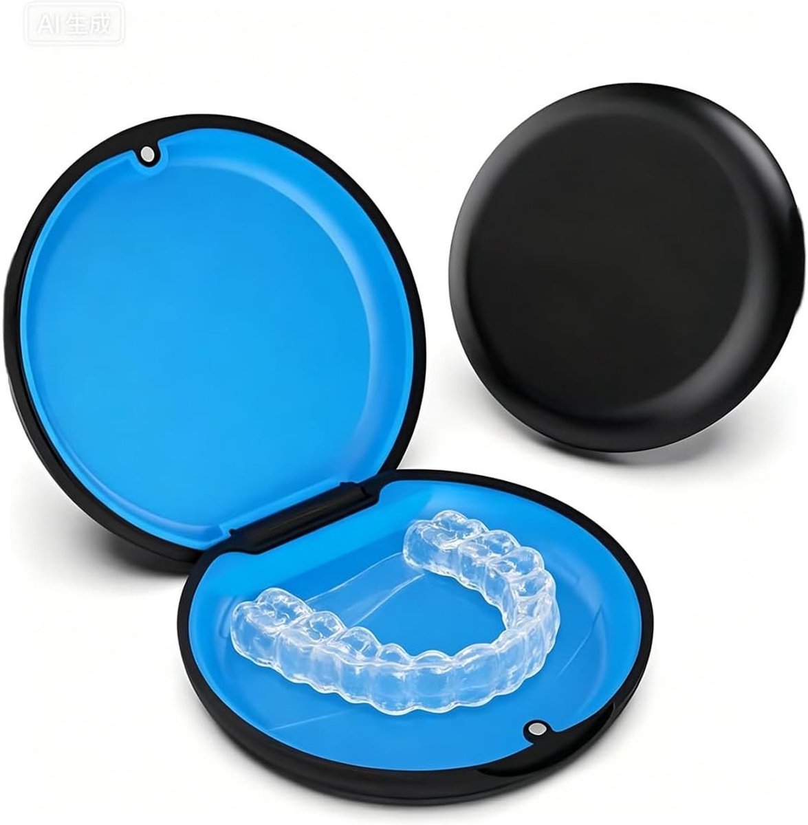 Etui voor onzichtbare aligners - opbergdoos voor tandhulzen, tandrails en beugels - ideale kit voor orthodontische zorg