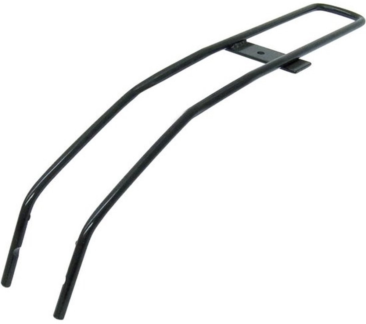 Extra lange vork voor fietszitjes - Bevestiging aan oversized fietsframes