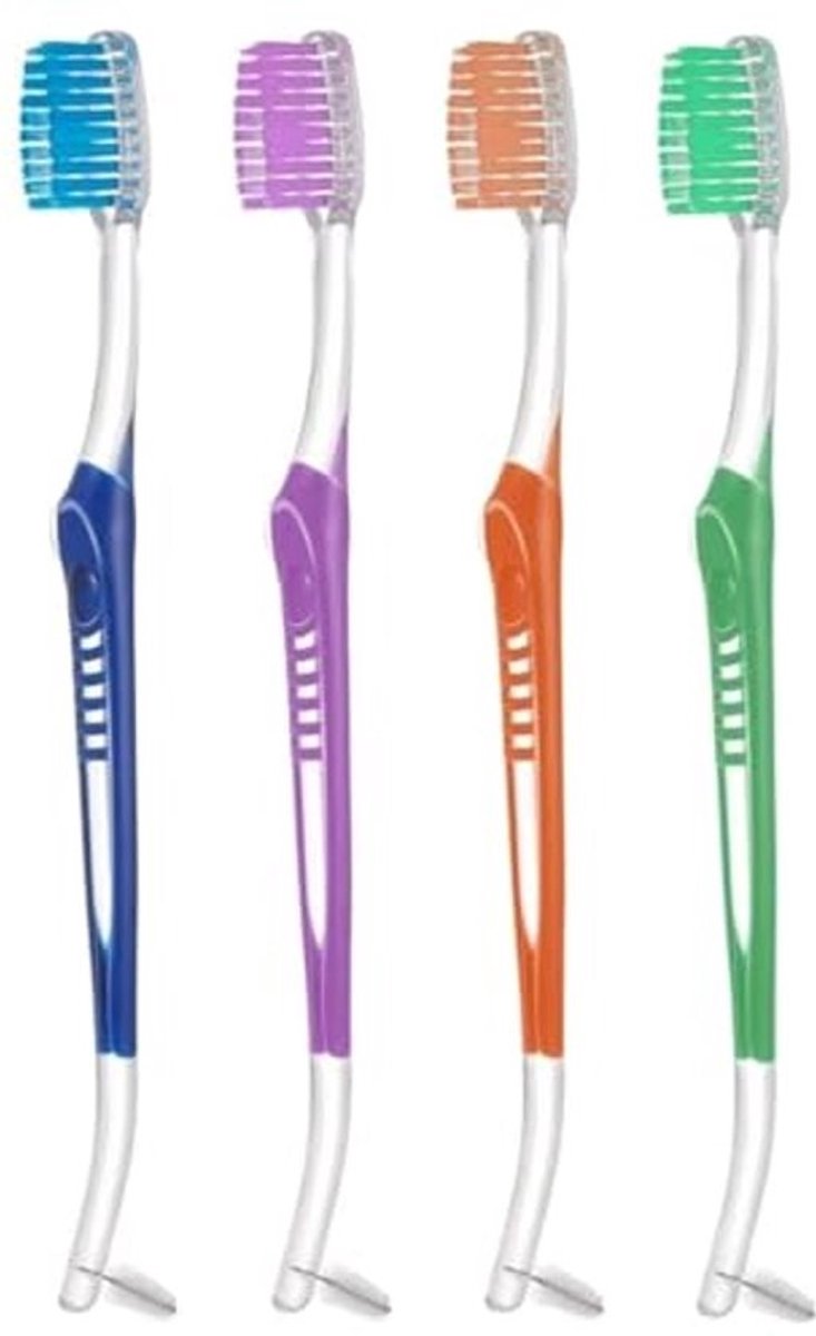 Orthodontische Tandenborstels voor Effectieve Reinigen van Beugels - 4 Stuks