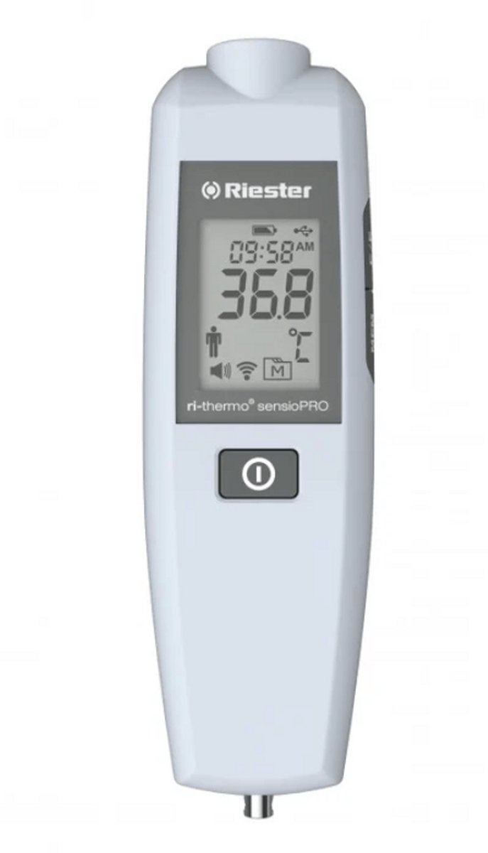 Riester ri-thermo SensioPRO+ contactloze bluetooth thermometer