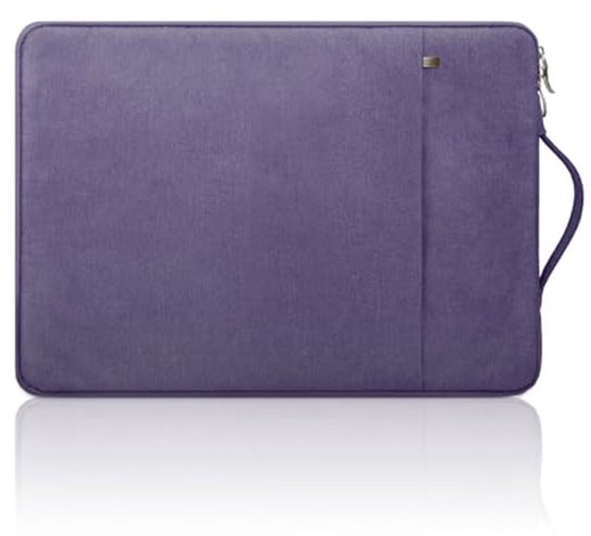 Laptop Sleeve voor 11-12 inch Chromebook en Tablet - Waterdichte Draagtas met Handvat, Slanke Gevoerde Hoes - Paars