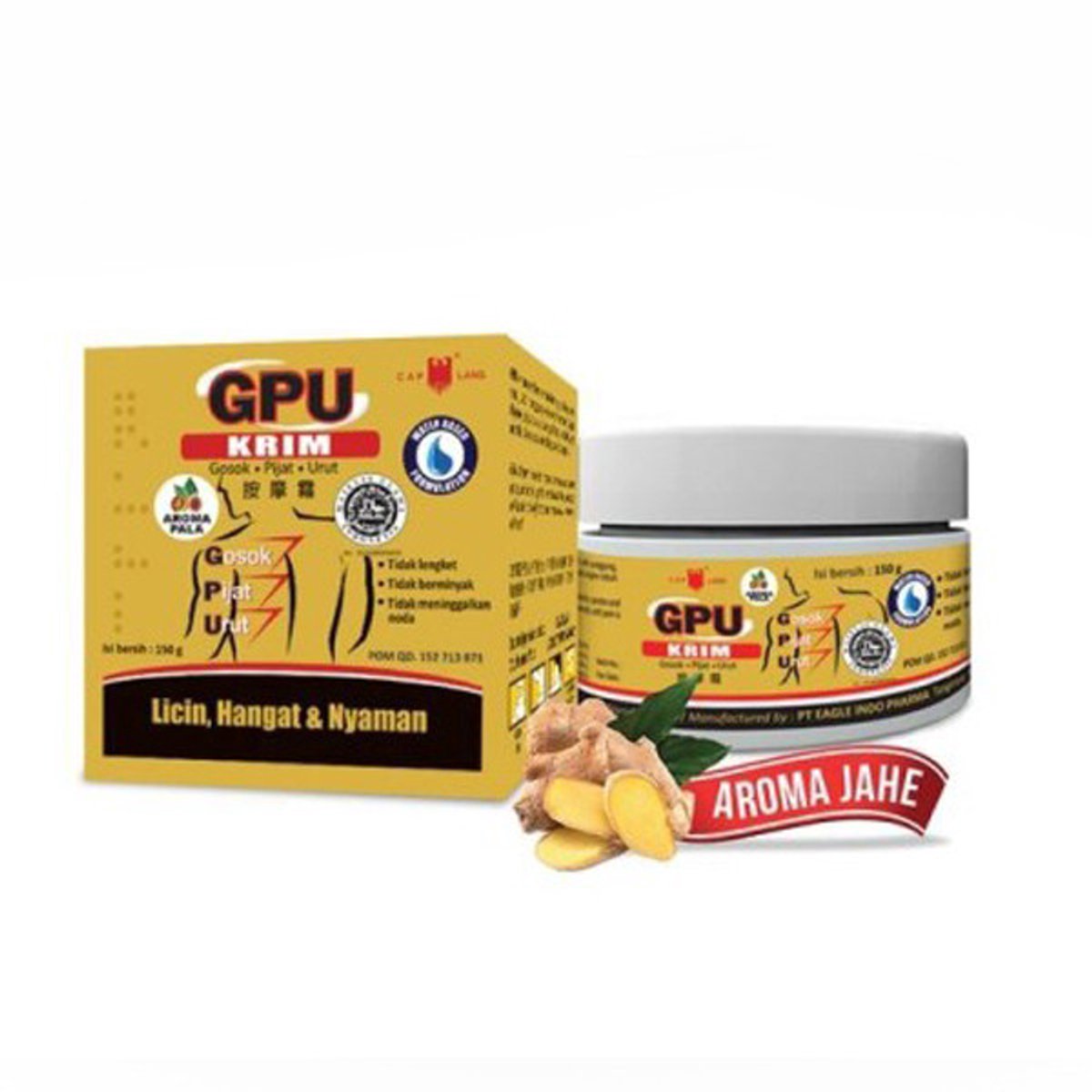 Cap Lang GPU Krim Minyak Yahe - Creme- 60g
