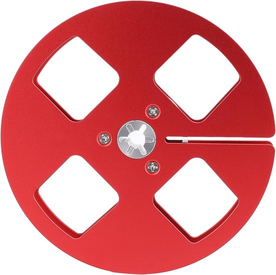 Lege Spoel 1/4 Inch 5 Inch 4 Gaten Universele Open Reel voor Cassette Speler - Aluminium Legering NAB Flens voor Audio-opnames — afbeelding 4